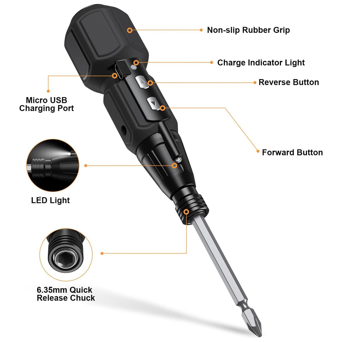 Cordless Electric Screwdriver